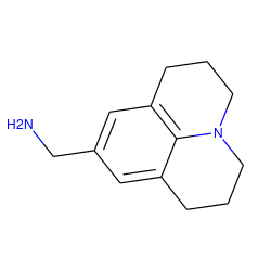 NCc1cc2c3c(c1)CCCN3CCC2 ZINC000004707763