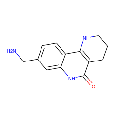 NCc1ccc2c3c(c(=O)[nH]c2c1)CCCN3 ZINC000118733198