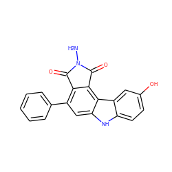 NN1C(=O)c2c(-c3ccccc3)cc3[nH]c4ccc(O)cc4c3c2C1=O ZINC000034804087