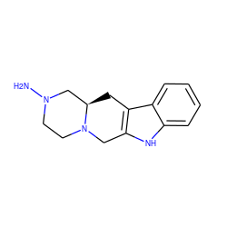 NN1CCN2Cc3[nH]c4ccccc4c3C[C@@H]2C1 ZINC000026744115