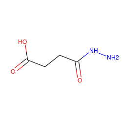 NNC(=O)CCC(=O)O ZINC000001700248