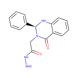 NNC(=O)CN1C(=O)c2ccccc2N[C@@H]1c1ccccc1 ZINC000473136098