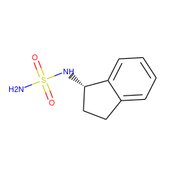 NS(=O)(=O)N[C@H]1CCc2ccccc21 ZINC000039121744