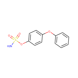 NS(=O)(=O)Oc1ccc(Oc2ccccc2)cc1 ZINC000013520231