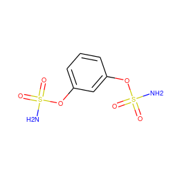 NS(=O)(=O)Oc1cccc(OS(N)(=O)=O)c1 ZINC000028353852