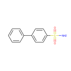 NS(=O)(=O)c1ccc(-c2ccccc2)cc1 ZINC000004176772