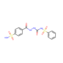 NS(=O)(=O)c1ccc(C(=O)NNC(=O)NS(=O)(=O)c2ccccc2)cc1 ZINC000013612924