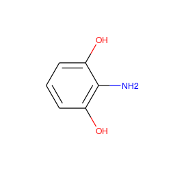 Nc1c(O)cccc1O ZINC000001680023