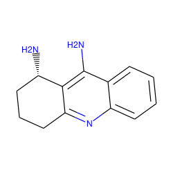 Nc1c2c(nc3ccccc13)CCC[C@@H]2N ZINC000000011457