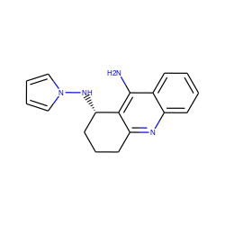 Nc1c2c(nc3ccccc13)CCC[C@@H]2Nn1cccc1 ZINC000026668301