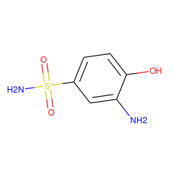 Nc1cc(S(N)(=O)=O)ccc1O ZINC000003896051