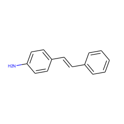 Nc1ccc(/C=C/c2ccccc2)cc1 ZINC000001088043