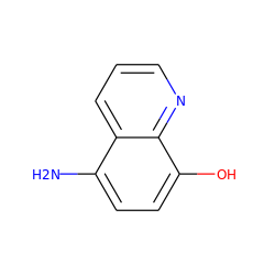 Nc1ccc(O)c2ncccc12 ZINC000000120515