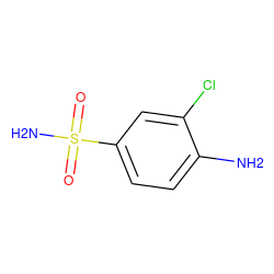 Nc1ccc(S(N)(=O)=O)cc1Cl ZINC000001420707