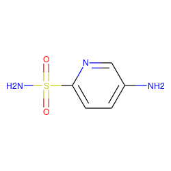 Nc1ccc(S(N)(=O)=O)nc1 ZINC000039053901