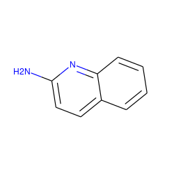 Nc1ccc2ccccc2n1 ZINC000019074717