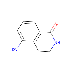 Nc1cccc2c1CCNC2=O ZINC000045353622