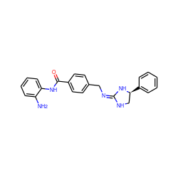 Nc1ccccc1NC(=O)c1ccc(C/N=C2/NC[C@H](c3ccccc3)N2)cc1 ZINC000474606912