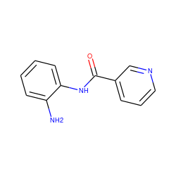 Nc1ccccc1NC(=O)c1cccnc1 ZINC000000873967