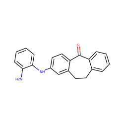 Nc1ccccc1Nc1ccc2c(c1)CCc1ccccc1C2=O ZINC000040576295