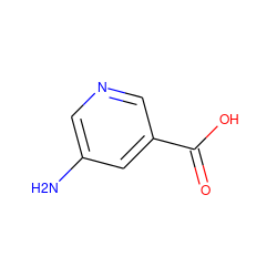 Nc1cncc(C(=O)O)c1 ZINC000000967308