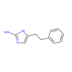 Nc1ncc(CCc2ccccc2)[nH]1 ZINC000096271637