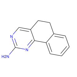 Nc1ncc2c(n1)-c1ccccc1CC2 ZINC000000167822