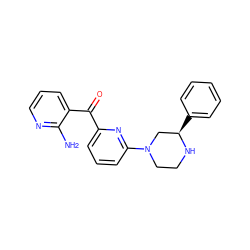 Nc1ncccc1C(=O)c1cccc(N2CCN[C@H](c3ccccc3)C2)n1 ZINC000084651883