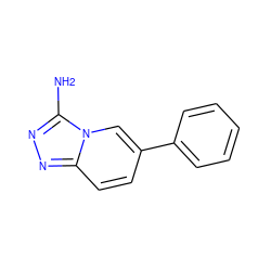 Nc1nnc2ccc(-c3ccccc3)cn12 ZINC000063539460