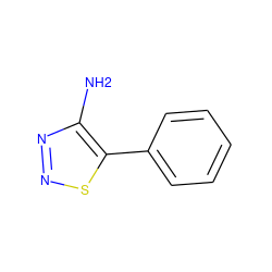 Nc1nnsc1-c1ccccc1 ZINC000114061028