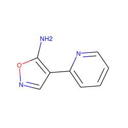 Nc1oncc1-c1ccccn1 ZINC000000142777