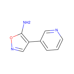 Nc1oncc1-c1cccnc1 ZINC000022115533