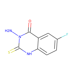 Nn1c(=S)[nH]c2ccc(F)cc2c1=O ZINC000207151126