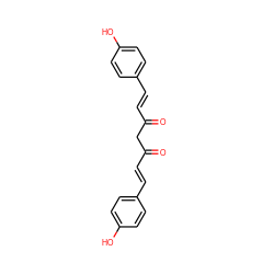 O=C(/C=C/c1ccc(O)cc1)CC(=O)/C=C/c1ccc(O)cc1 ZINC000001651126