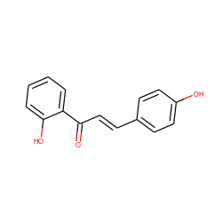 O=C(/C=C/c1ccc(O)cc1)c1ccccc1O ZINC000004252552