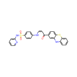 O=C(/C=C\Nc1ccc(S(=O)(=O)Nc2ccccn2)cc1)c1ccc2c(c1)Nc1ccccc1S2 ZINC001772590682