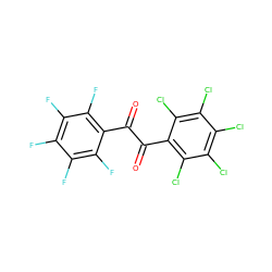 O=C(C(=O)c1c(Cl)c(Cl)c(Cl)c(Cl)c1Cl)c1c(F)c(F)c(F)c(F)c1F ZINC000013642872