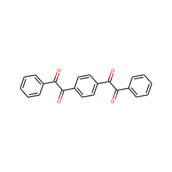 O=C(C(=O)c1ccc(C(=O)C(=O)c2ccccc2)cc1)c1ccccc1 ZINC000001590838