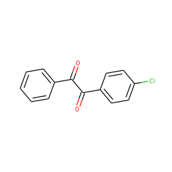 O=C(C(=O)c1ccc(Cl)cc1)c1ccccc1 ZINC000002170331