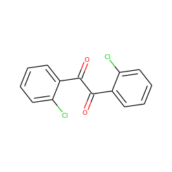 O=C(C(=O)c1ccccc1Cl)c1ccccc1Cl ZINC000001704748