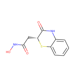 O=C(C[C@H]1Sc2ccccc2NC1=O)NO ZINC000000126407