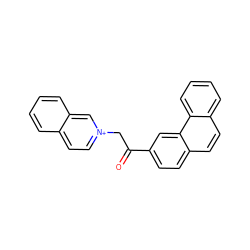 O=C(C[n+]1ccc2ccccc2c1)c1ccc2ccc3ccccc3c2c1 ZINC000001668172