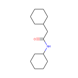 O=C(CC1CCCCC1)NC1CCCCC1 ZINC000000451493