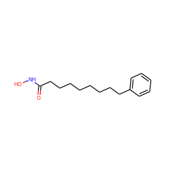 O=C(CCCCCCCCc1ccccc1)NO ZINC000001532965