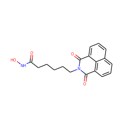 O=C(CCCCCN1C(=O)c2cccc3cccc(c23)C1=O)NO ZINC000003873638