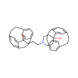 O=C(CCCN1CCC(O)(c2cc3ccc2CCc2ccc(cc2)CC3)CC1)c1cc2ccc1CCc1ccc(cc1)CC2 ZINC000064514004