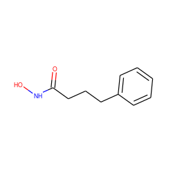 O=C(CCCc1ccccc1)NO ZINC000004962622