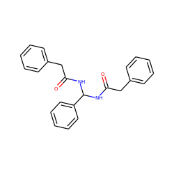 O=C(Cc1ccccc1)NC(NC(=O)Cc1ccccc1)c1ccccc1 ZINC000005772867