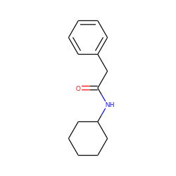 O=C(Cc1ccccc1)NC1CCCCC1 ZINC000000339690