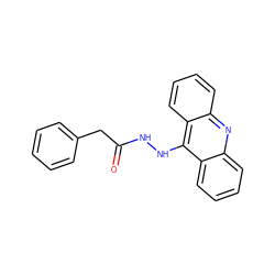 O=C(Cc1ccccc1)NNc1c2ccccc2nc2ccccc12 ZINC000005078314